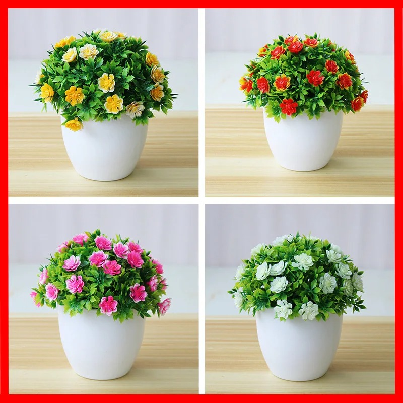 Bonsai Garden Accessories - Plantas artificiales para decoración del hogar,
