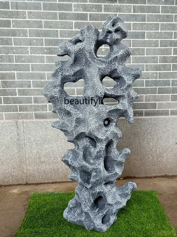 Roca Artificial Decorativa par - Bonsai Garden With Pond reseña y precio