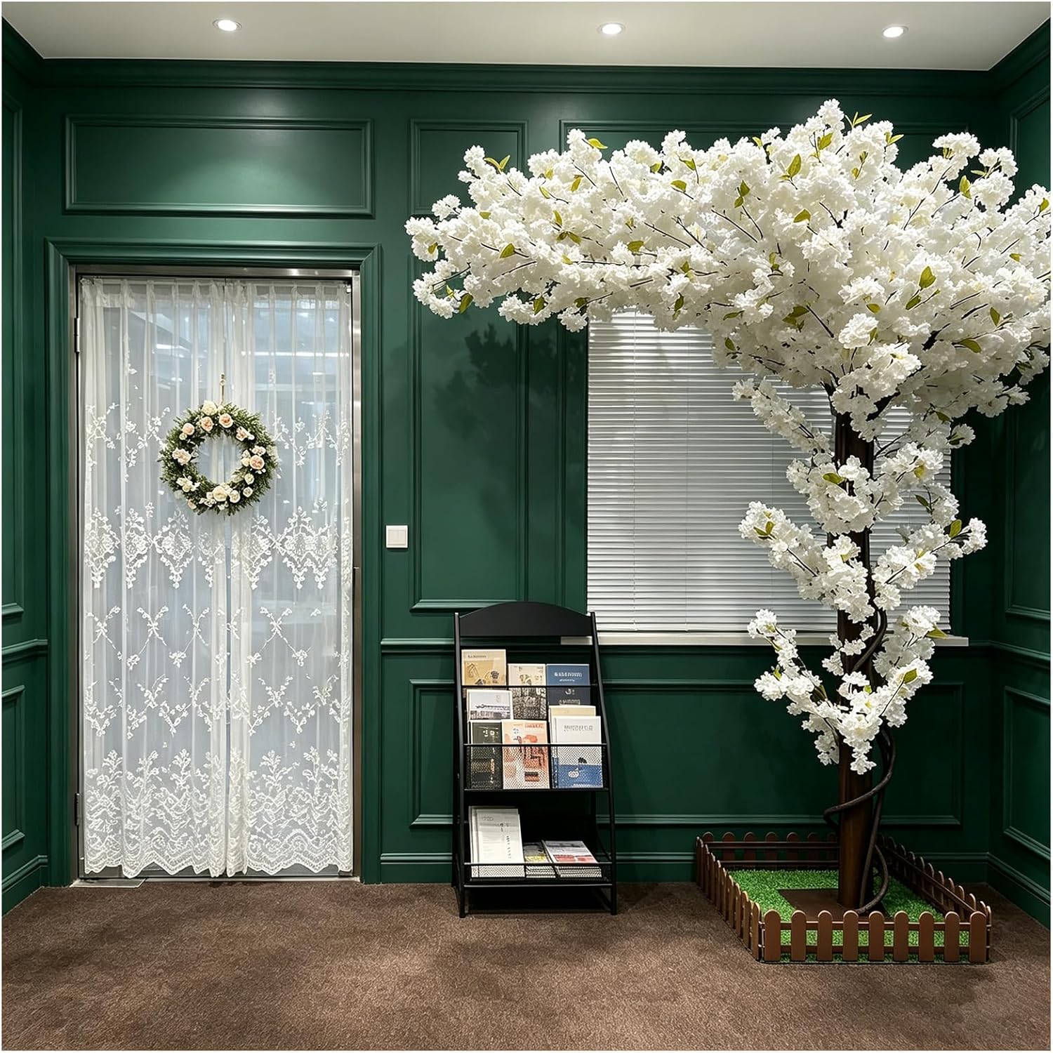 Árbol de Flores de Cerezo Blan - Bonsai Garden Restaurant reseña y precio