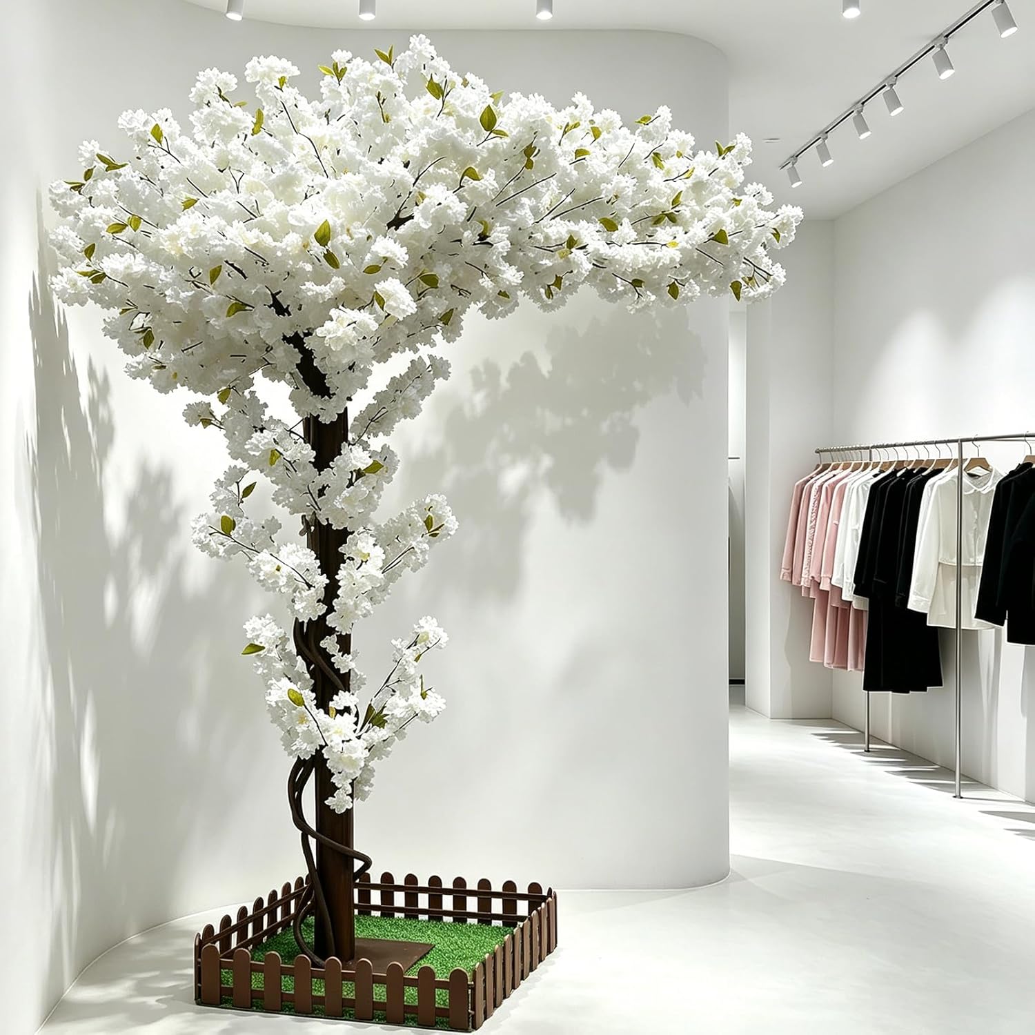 Árbol de Flores de Cerezo Blan - Bonsai Garden Restaurant reseña y precio