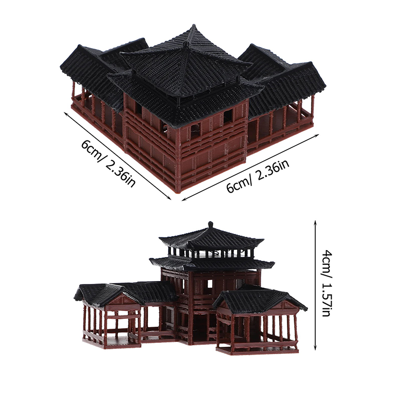 Modelo de Edificio Antiguo en  - Bonsai Garden Chinese Garden reseña y precio