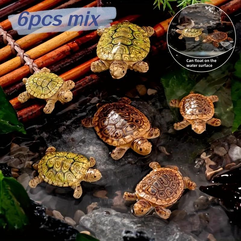 6 Mini Estatuas de Tortuga par - Bonsai Garden With Pond reseña y precio