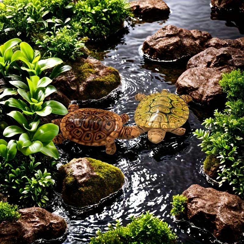 6 Mini Estatuas de Tortuga par - Bonsai Garden With Pond reseña y precio