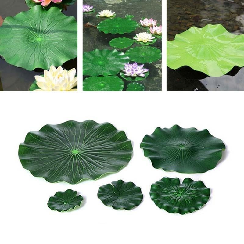 Hojas de Loto Artificiales 202 - Bonsai Garden With Pond reseña y precio