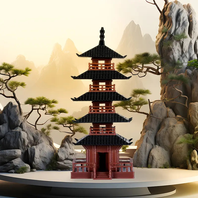 Decoración de bonsái para acua - Bonsai Garden Chinese Garden reseña y precio