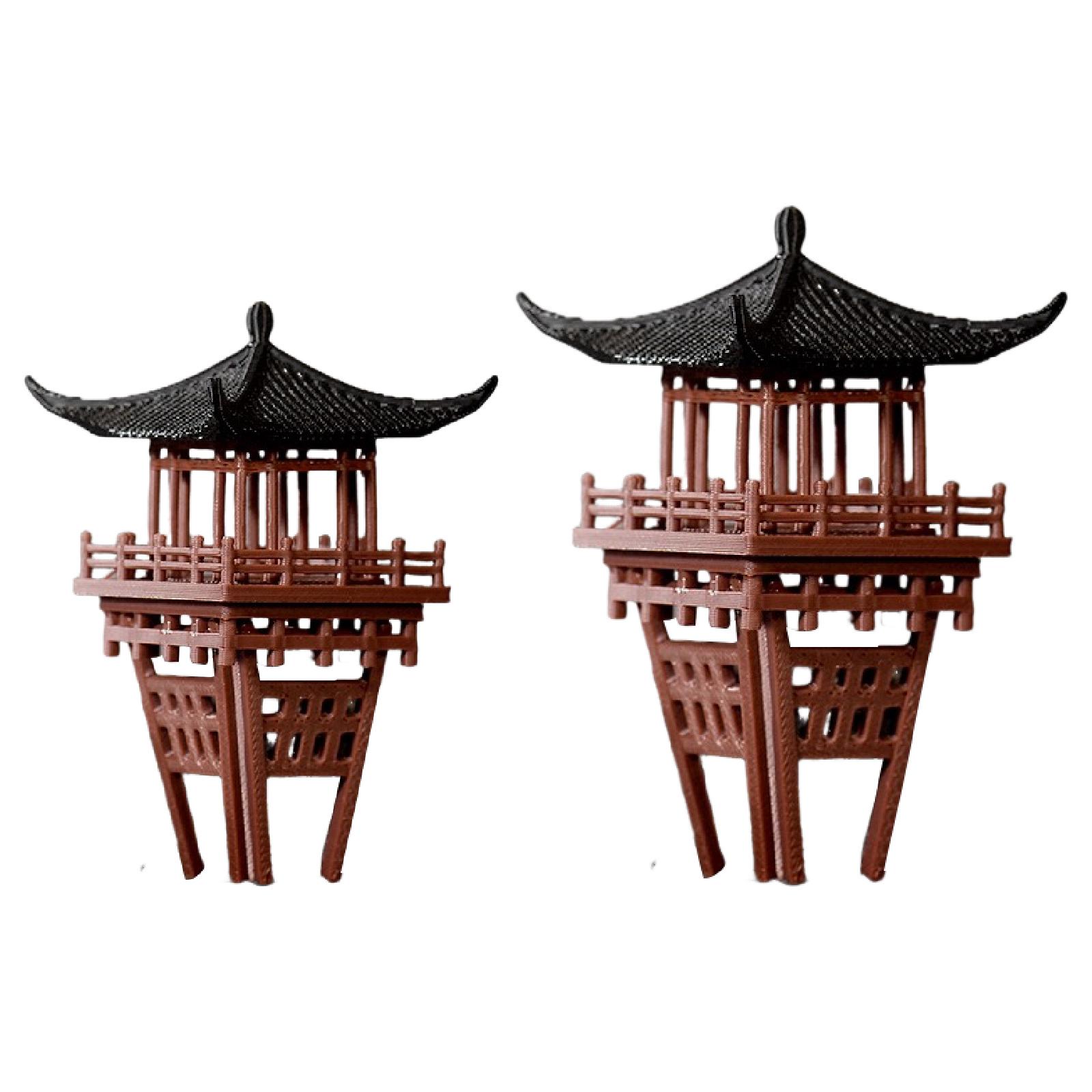 Adorno de pabellón chino en mi - Bonsai Garden Chinese Garden reseña y precio