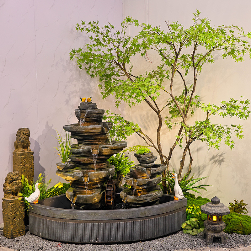 Paisajismo acuático para estan - Bonsai Garden With Pond reseña y precio