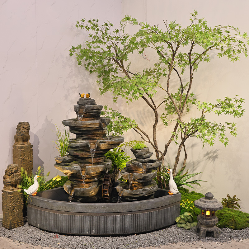 Paisajismo acuático para estan - Bonsai Garden With Pond reseña y precio