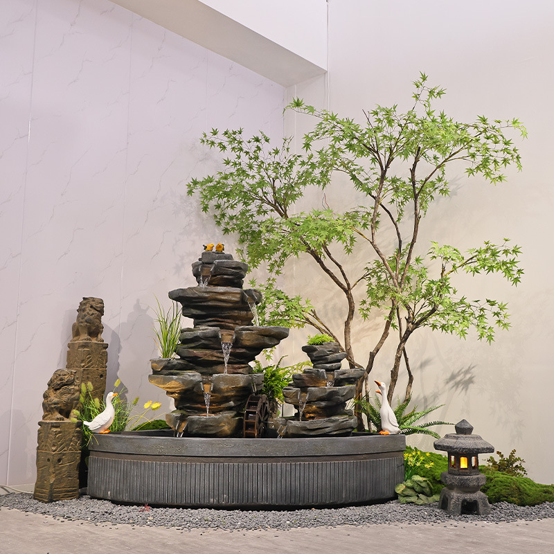 Paisajismo acuático para estan - Bonsai Garden With Pond reseña y precio