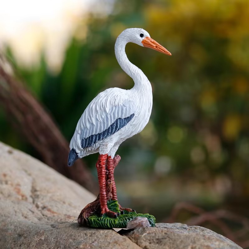 Mini estatua de resina de grul - Bonsai Garden With Pond reseña y precio