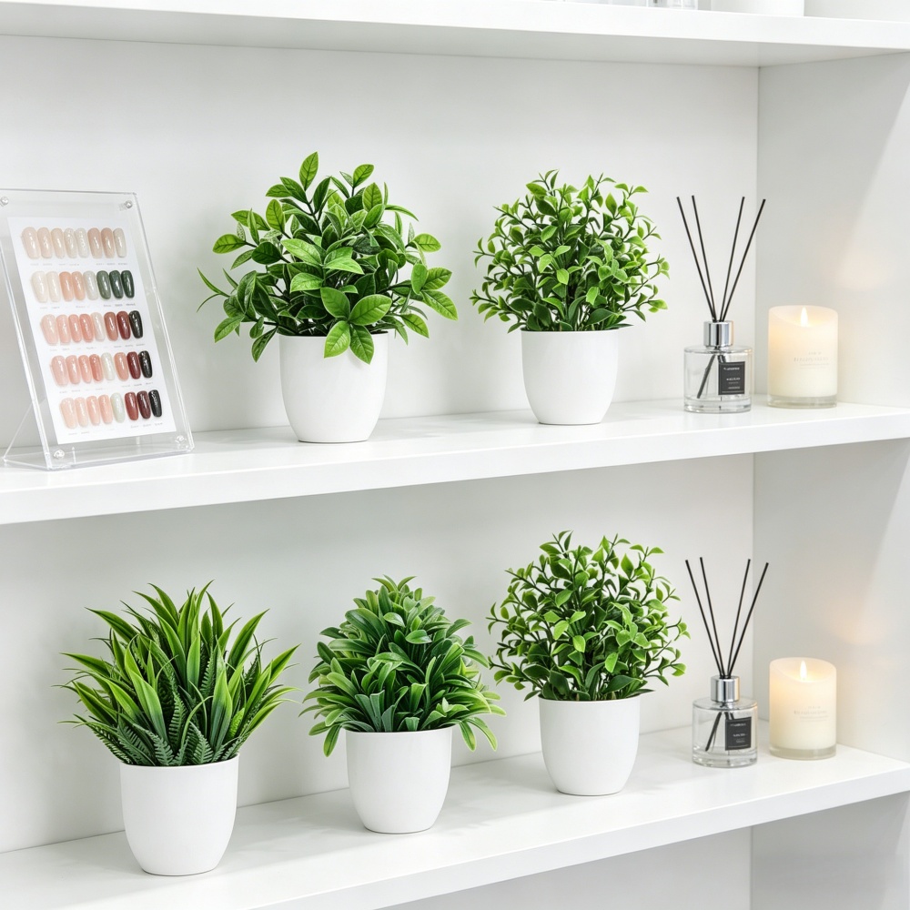 Juego de 4 Mini Plantas Artifi - Bonsai Garden Accessories reseña y precio