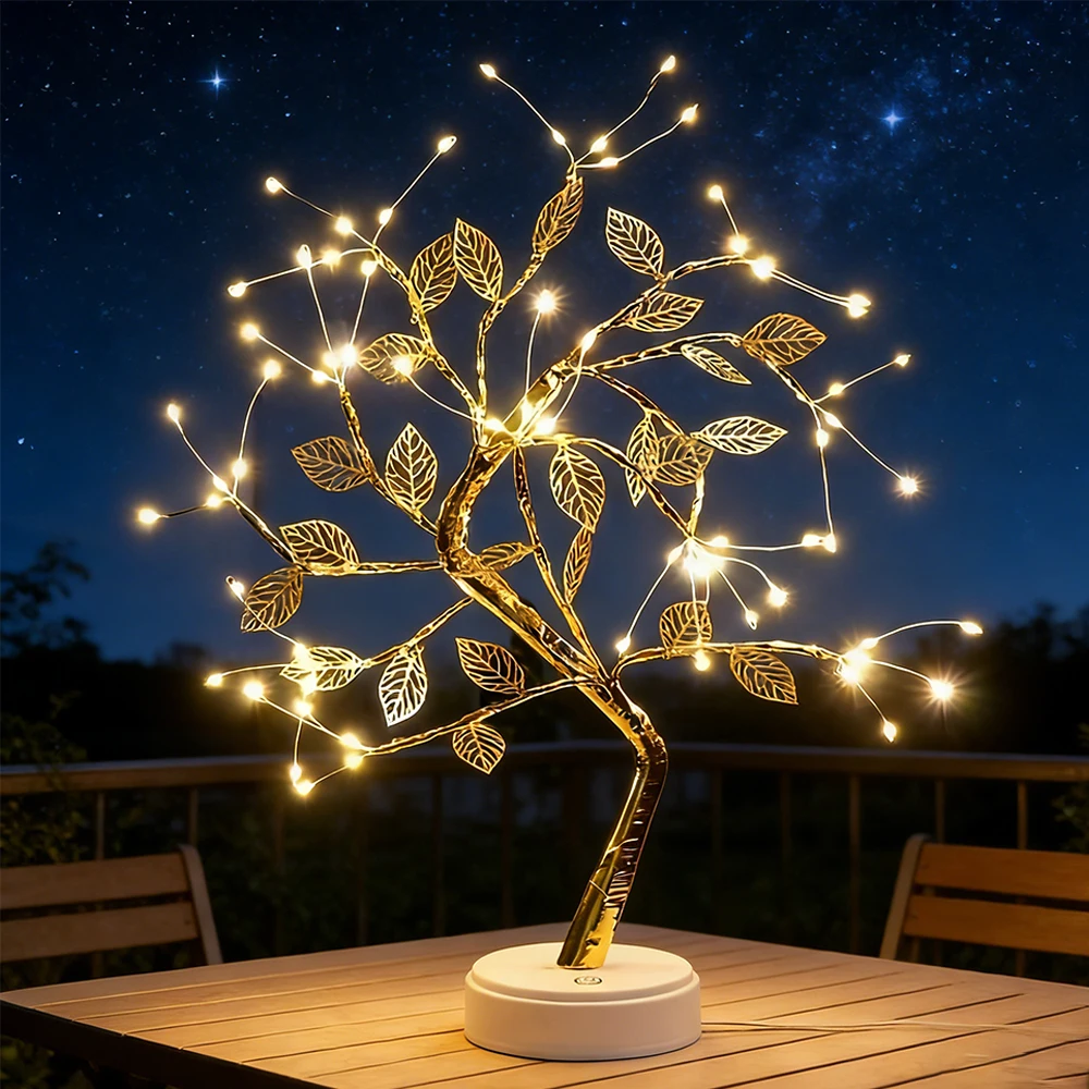Lámpara LED con forma de árbol - Bonsai Garden In Dc reseña y precio